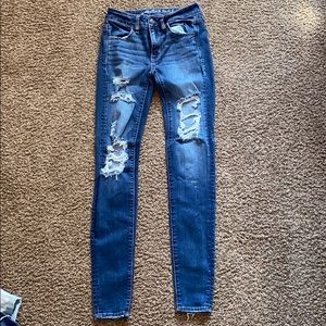 American eagle dark wash jeans